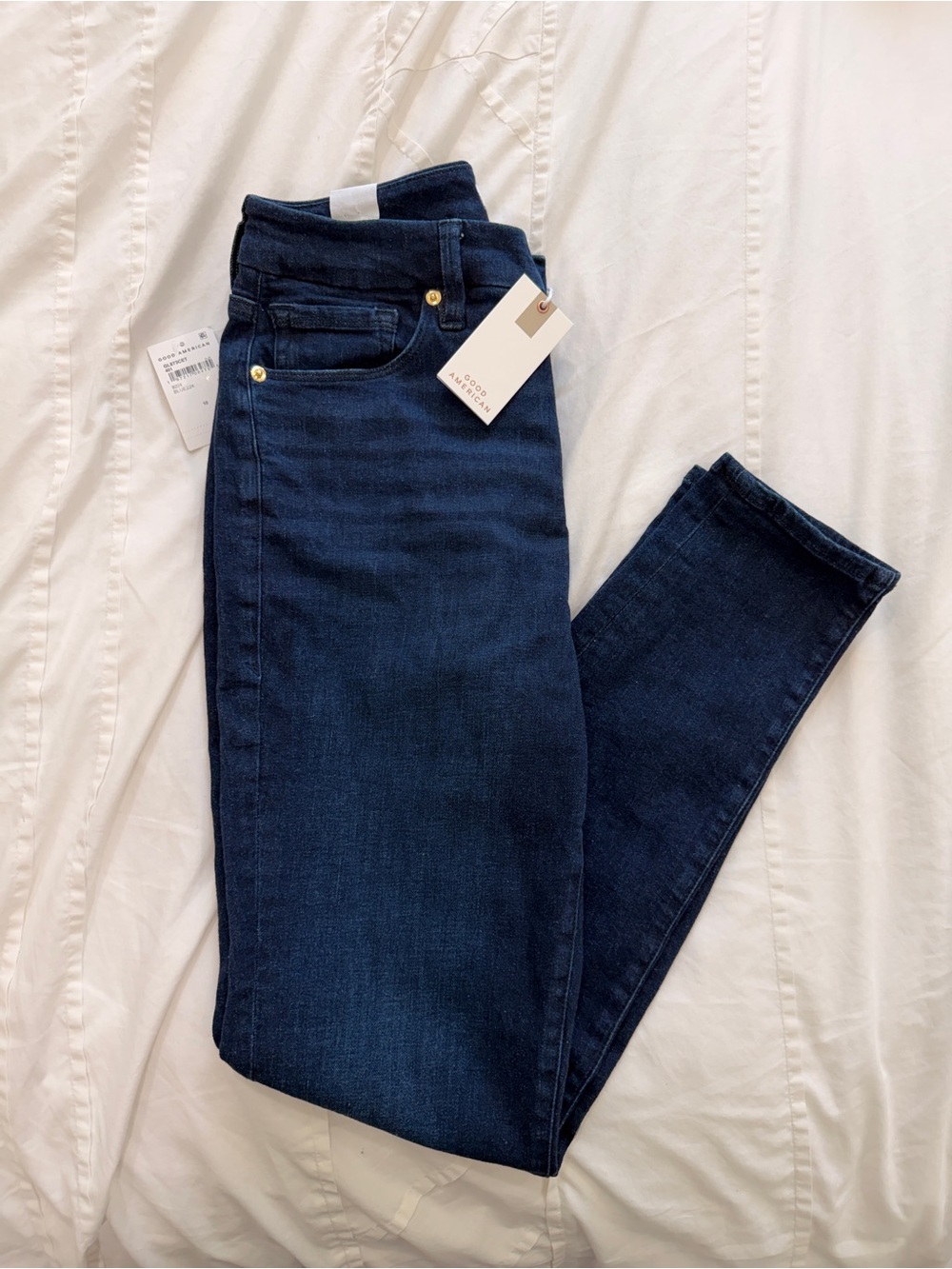 Good American Dark Blue Skinny Jeans